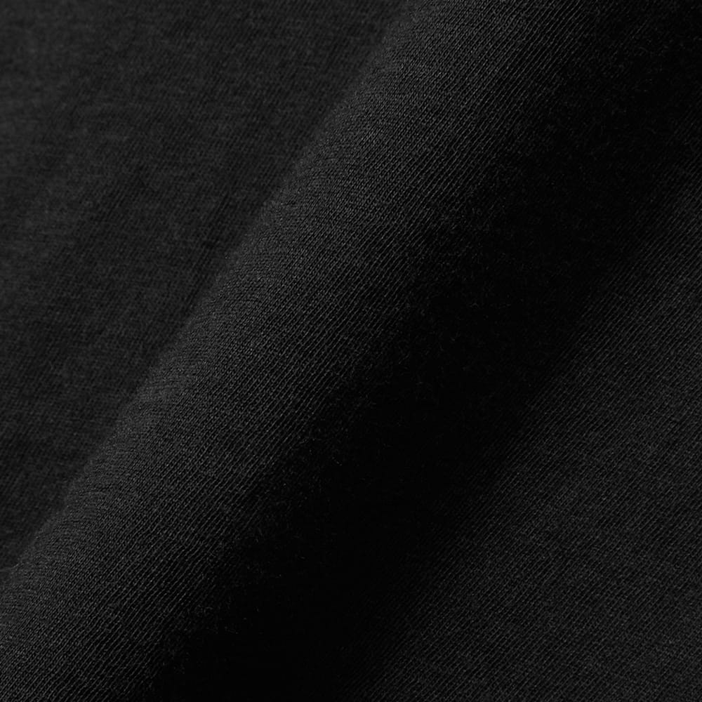 The Organic Cotton Crew Tee in Black — detail view
