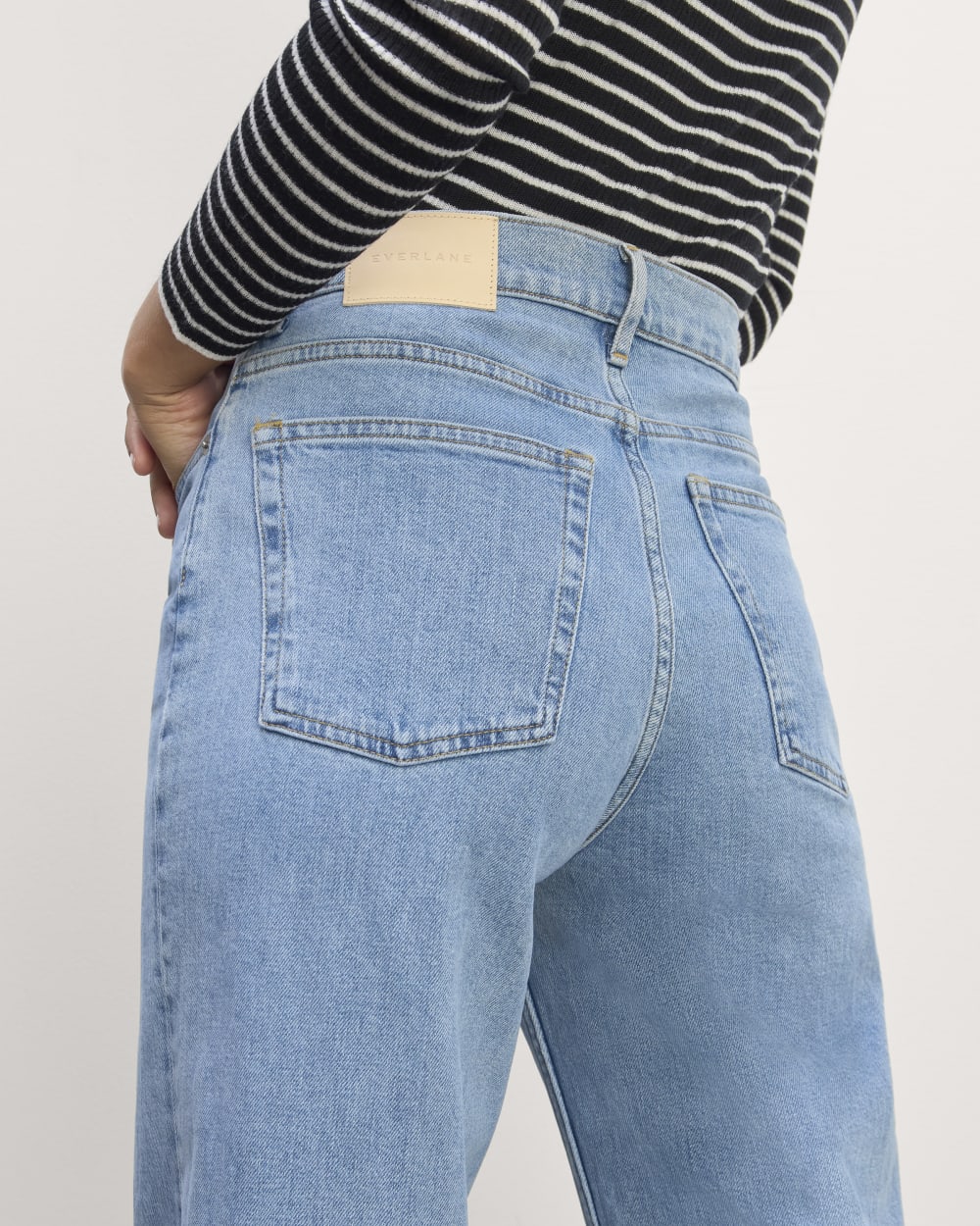 The Way-High® Sailor Jean in Shallow Beach — detail view