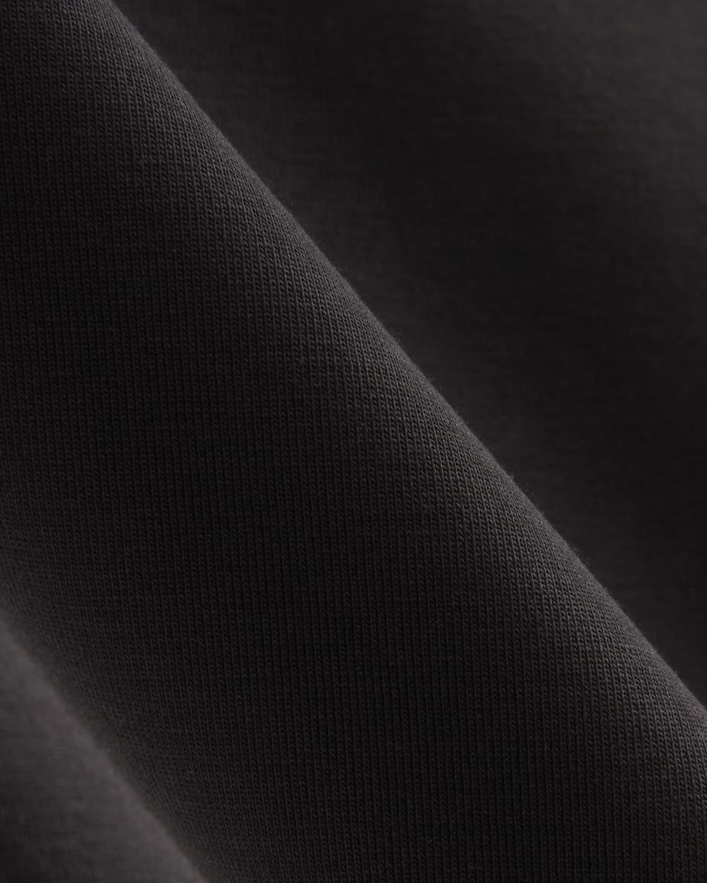 The Form Square-Neck Top in Black — detail view