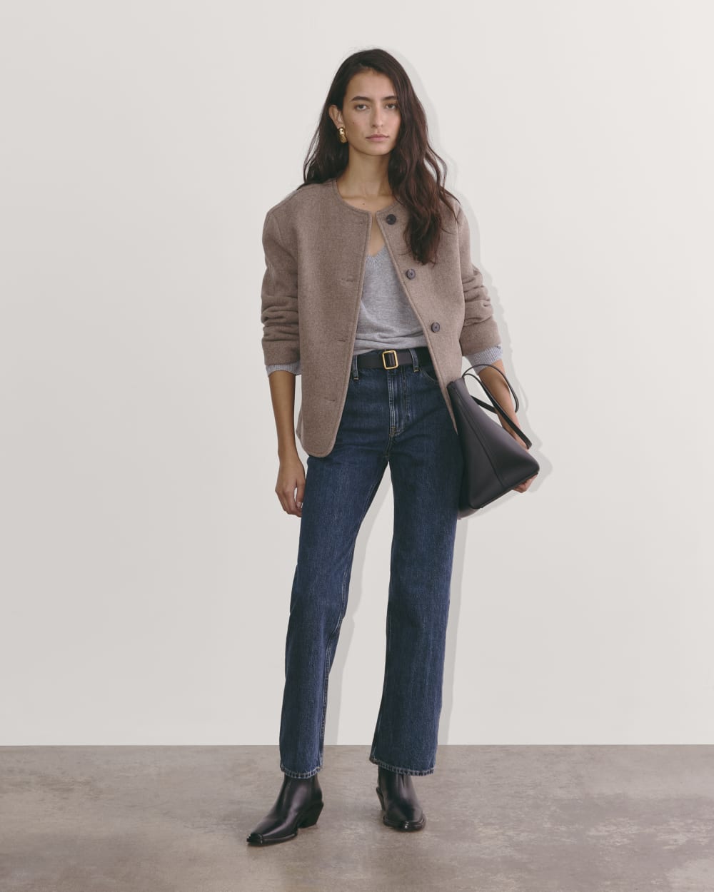 The Havana Boot in Black — alternate view