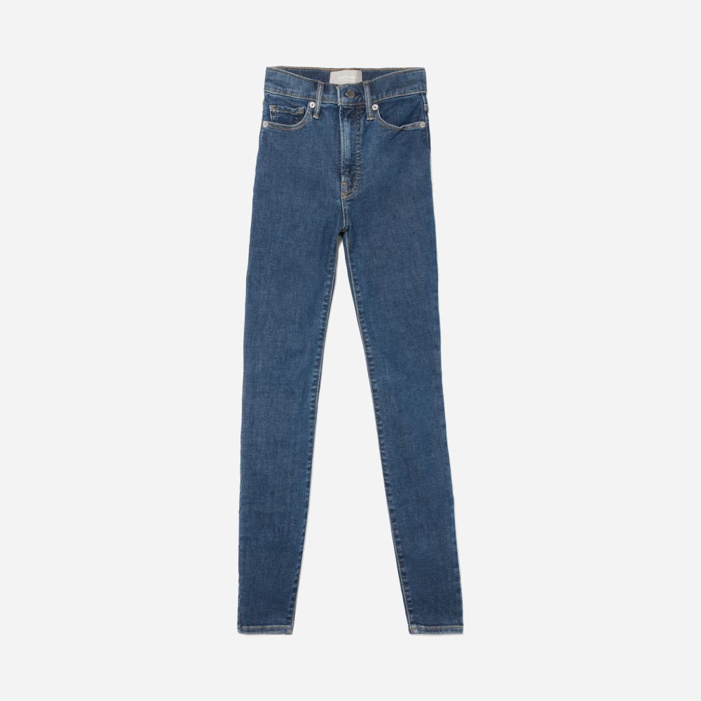 The Way-High® Skinny Jean in Mid Blue — alternate view